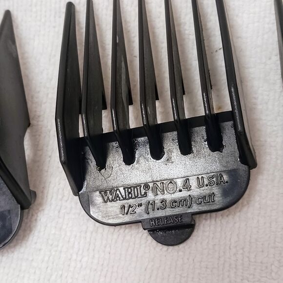 Wahl Sterling 4 Hair Trimmer w 6 Attachments & Cleaning Brush works EXCELLENT!! - Picture 10 of 16